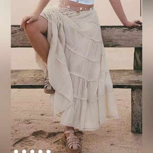 Free People Simply Smitten Maxi Skirt
